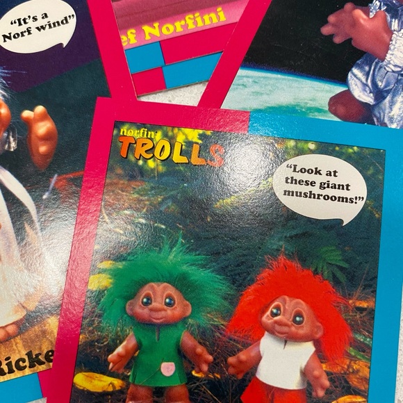 Norfin Trolls Full Set Trading Cards 49+ Cards 🍄 - Picture 6 of 16